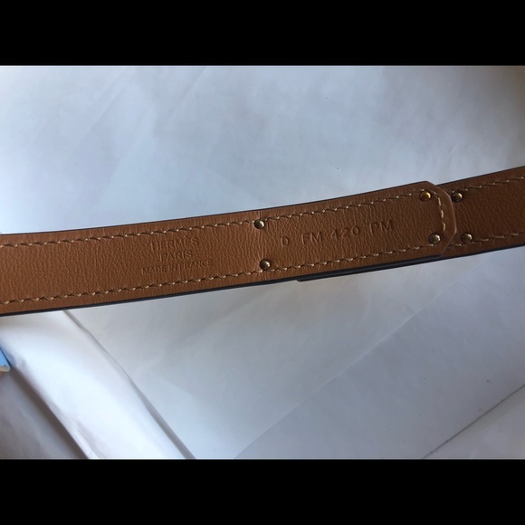 Hermès Kelly Belt Étoupe - Picture 9 of 9